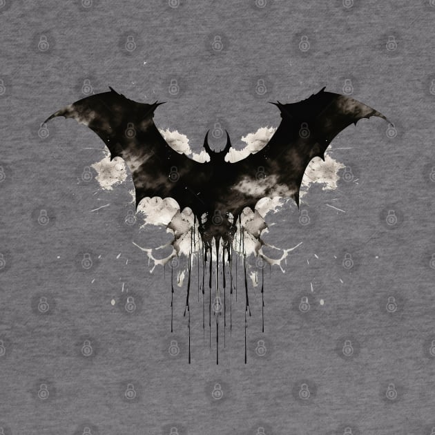 Bat Emblem - White by pandas doing stuff